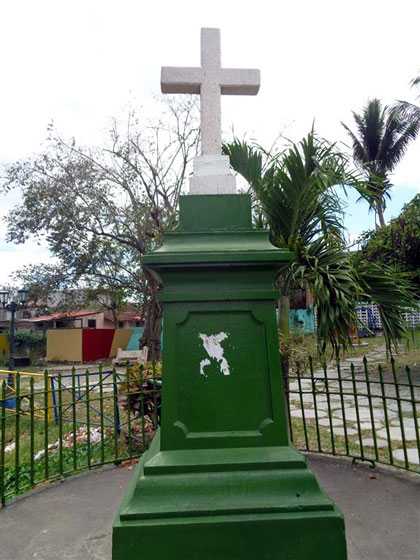 Cruz del Puente de la Cruz, en Santa Clara. Cruz del Puente de la Cruz, en Santa Clara.