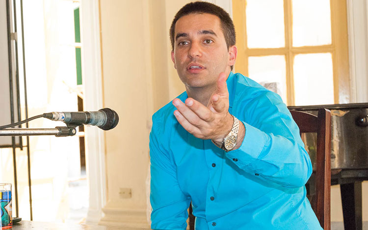 Mario Cremata Ferrán, director de Ediciones Boloña.