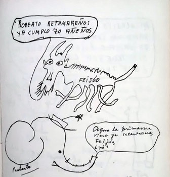 Aparente diálogo con el poeta Roberto Fernández Retamar. Aparente diálogo con el poeta Roberto Fernández Retamar.