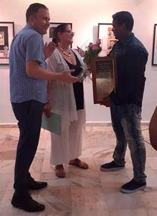 Yandrey Lay Fabregat recibe Premio Uneac de Litersatura 2019. Yandrey Lay Fabregat recibe Premio Uneac de Litersatura 2019.
