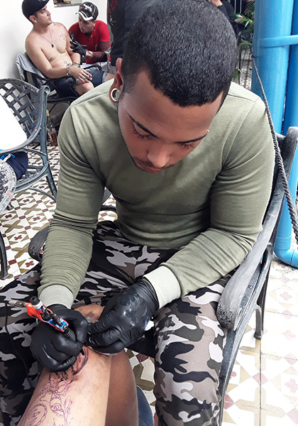 Convención de tatuaje, Festival Ciudad Mental, Santa Clara 2017. Convención de tatuaje, Festival Ciudad Mental, Santa Clara 2017.