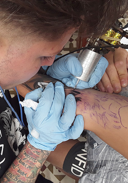 Convención de tatuajes, Festival Ciudad Mental, Santa Clara 2017. Convención de tatuajes, Festival Ciudad Mental, Santa Clara 2017.