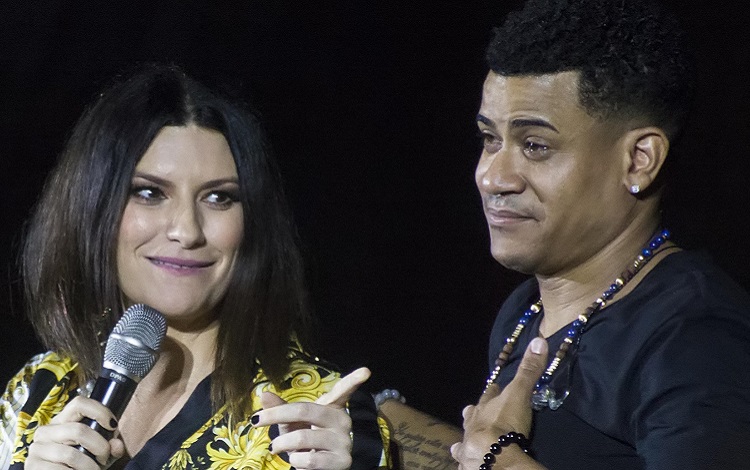 Laura Pausini y Gente de Zona Laura Pausini y Gente de Zona