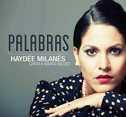 Portada del disco Palabras de Haydée Milanés Portada del disco Palabras de Haydée Milanés