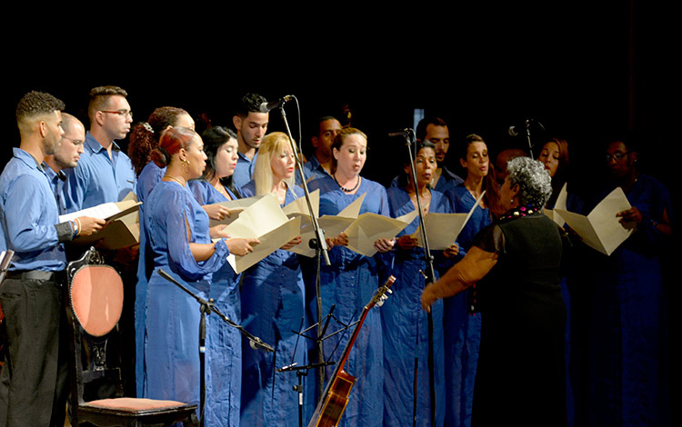 Coro de cámara Coramarta. 