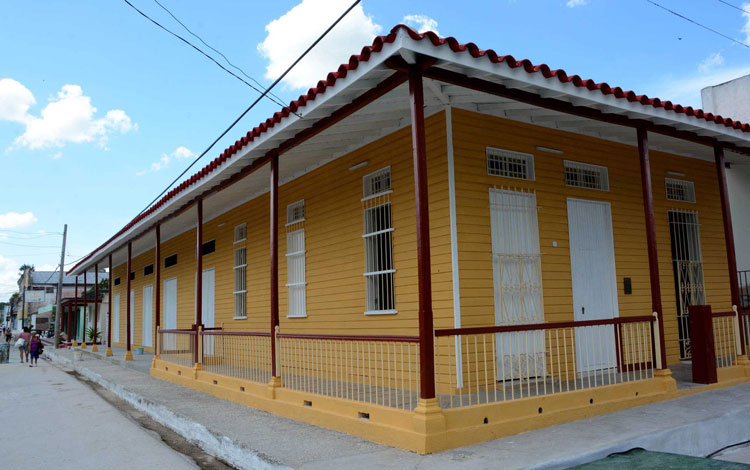 Casa natal de Abel Santamaría, Encrucijada.