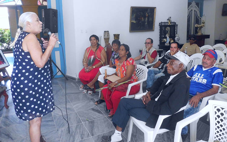 Leyda Quesada, exdirectora del Museo de Artes Decorativas de Villa Clara.
