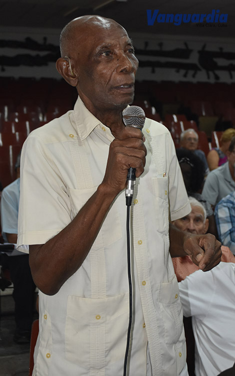 Delegado a la Conferencia de la Asociación Nacinal de Combatientes de la Revolución Cubana en Villa Clara. Delegado a la Conferencia de la Asociación Nacinal de Combatientes de la Revolución Cubana en Villa Clara.