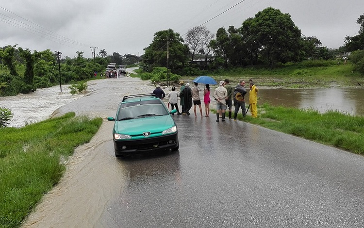 Viales incomunicados en Manicaragua