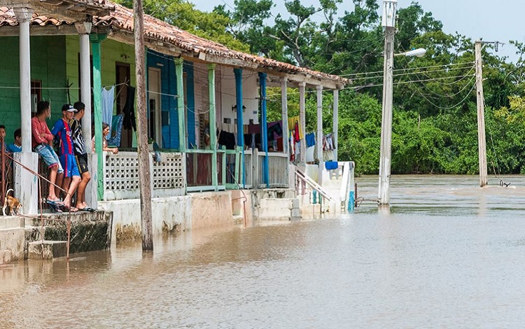 Inundaciones en El Santo