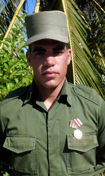 Cadete Arsenio Manuel Muñoz.