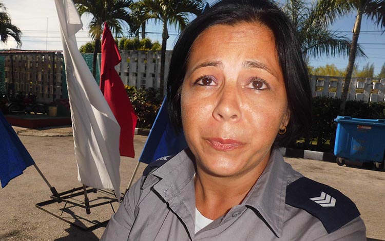 Capitana Misleny Garcí­a, Minint, Villa Clara.