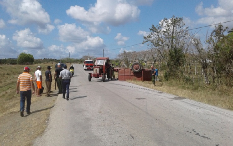 Accidente en Placetas