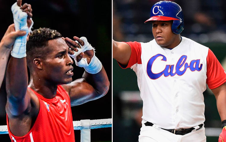 Julio César La Cruz y Alfredo Despaigne.