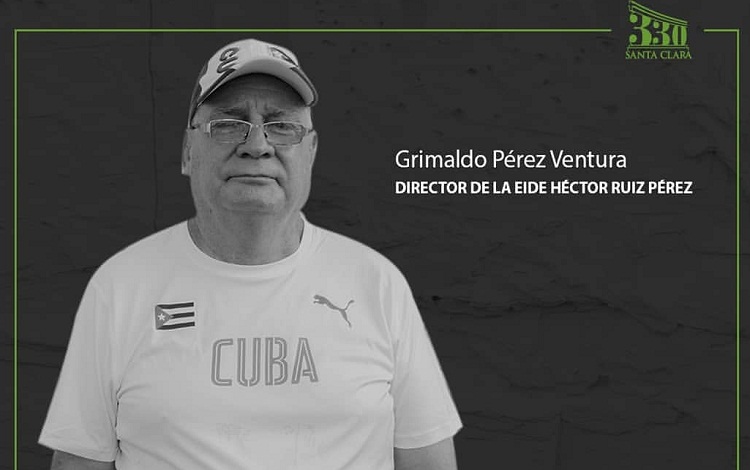 Grimaldo Pérez Ventura, director de la Eide provincial “Héctor Ruiz Pérez