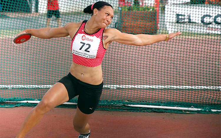 Yaimé Pérez, discóbola cubana.