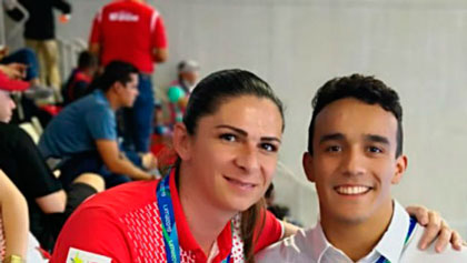 Ana Gabriela Guevara en los Panamericanos de Lima 2019.