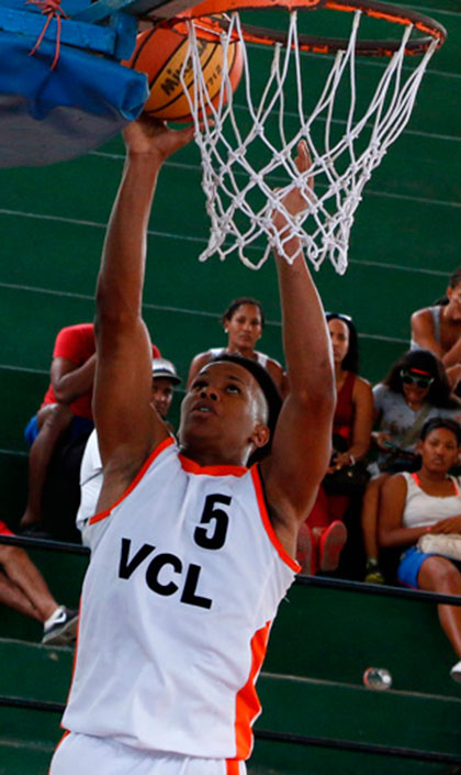 Neslier Raúl Abreu, baloncesto, los Lobos, Villa Clara.