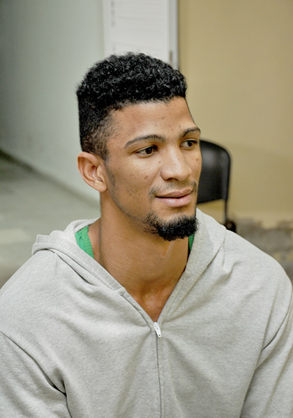 Santiaguero Rogelis Ochoa, refuerzo de Villa Clara en la LSB. Rogelis Ochoa, baloncesto, Santiago de Cuba.