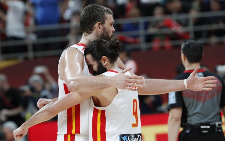 Marc Gasol y Ricky Rubio 