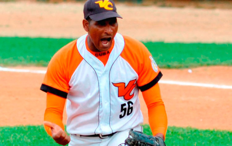 Yosvany Pérez, pitcher de Villa Clara.