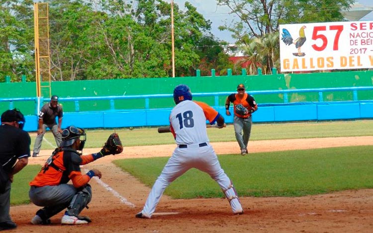Sancti Spíritus vs. Villa Clara, 57 Serie Nacional de Béisbol.