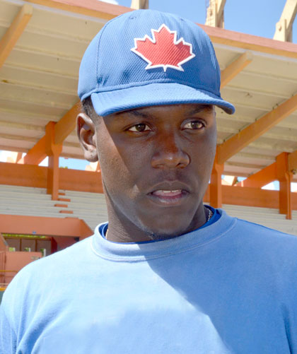 Michel Triana Moret, integrante del equipo Villa Clara sub 23 de béisbol. Michel Triana Moret, integrante del equipo Villa Clara sub 23 de béisbol.