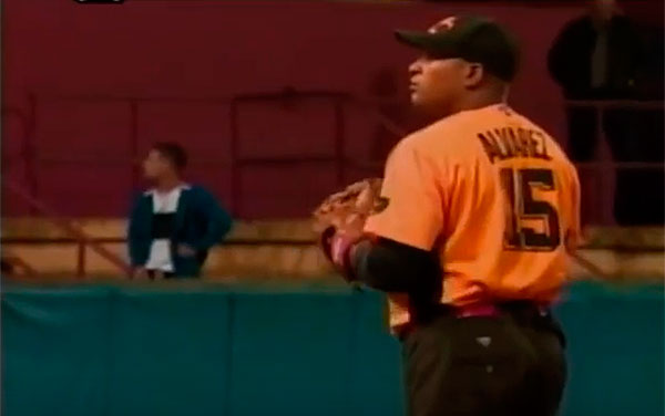 Freddy Asiel Álvarez en juego contra Sancti Spíritus, 11 de diciembre de 2018.