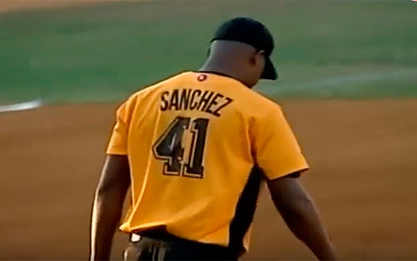 Alain Sánchez, pitcher de Villa Clara. Alain Sánchez, pitcher de Villa Clara.