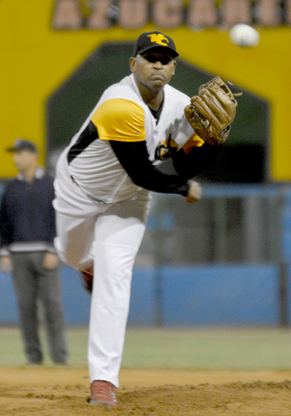 Freddy Asiel ílvarez, pitcher de Villa Clara. Freddy Asiel ílvarez, pitcher de Villa Clara.