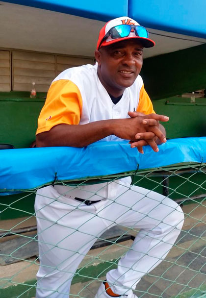 Eduardo Paret, director del equipo Villa Clara de béisbol. Eduardo Paret, director del equipo Villa Clara de béisbol.