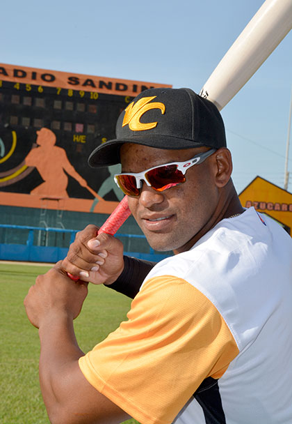 Leandro Turiño, pelotero de Villa Clara. Leandro Turiño, pelotero de Villa Clara.