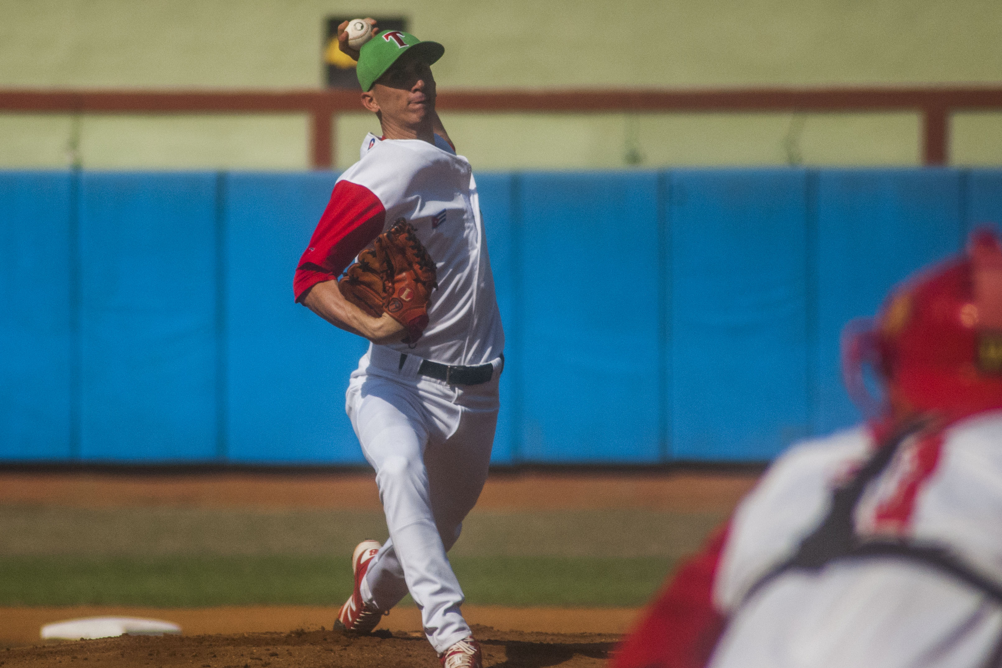 Dariel Góngora, ganador del segundo juego de Las Tunas contra Villa Clara. Dariel Góngora, ganador del segundo juego de Las Tunas contra Villa Clara.