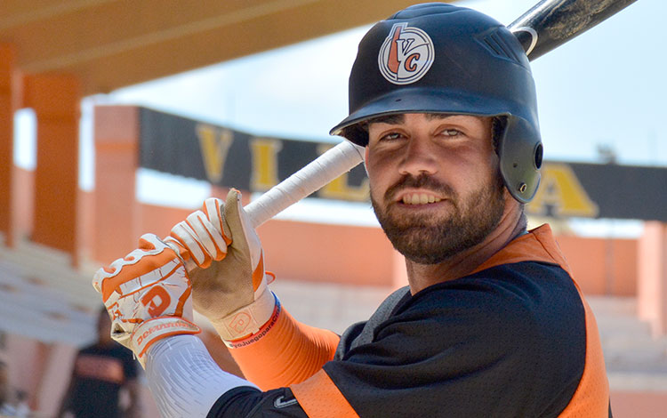 Daniel López, pelotero del equipo sub 23 de béisbol de Villa Clara.