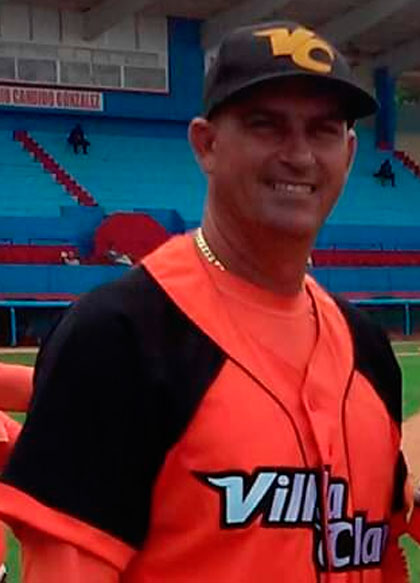 José Antonio García Uña, mentor del equipo Villa Clara.