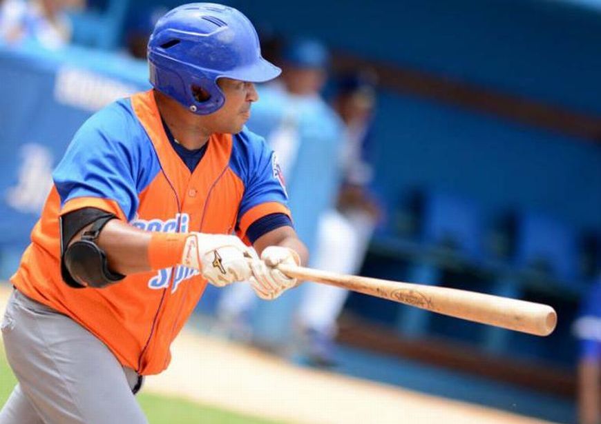 Frederich Cepeda, pelotero de Sancti Spíritus. Frederich Cepeda, pelotero de Sancti Spíritus.