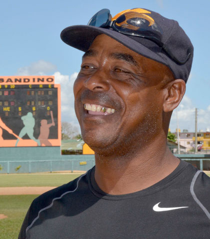 Eddy Rojas, expelotero de Villa Clara. Eddy Rojas, expelotero de Villa Clara.
