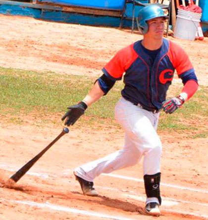 Leonel Segura Morales, pelotero de Camagí¼ey, Cuba. Leonel Segura Morales, pelotero de Camagí¼ey, Cuba.