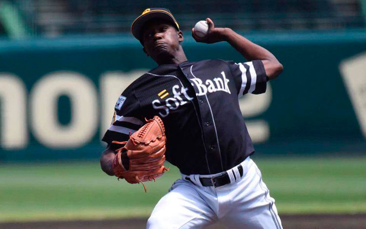 Liván Moinelo, pitcher de Pinar del Río. Liván Moinelo, pitcher de Pinar del Río.