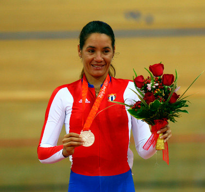 Yoanka González, plata olímpica en ciclismo, Beijing 2008. Yoanka González, plata olímpica en ciclismo, Beijing 2008.