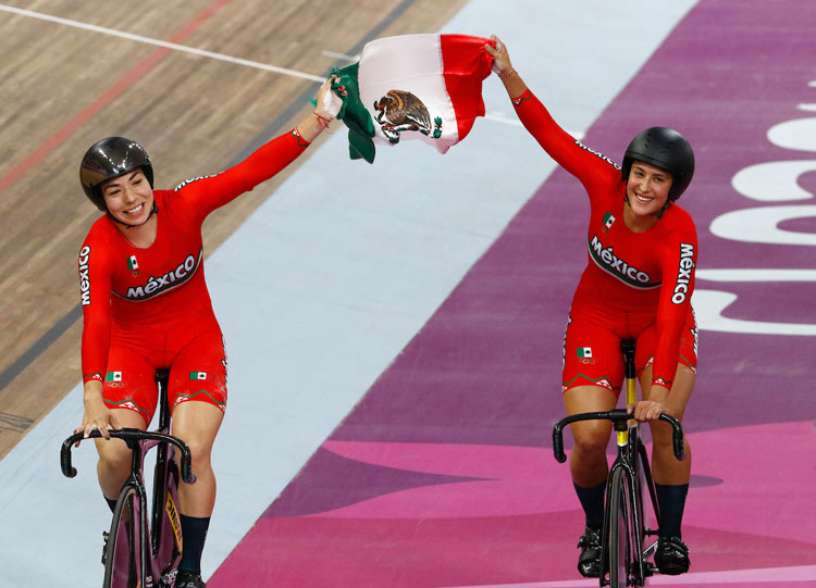 Las mexicanas Luz Daniela Gaxiola y Jessica Salazar, oro y récord panamericano en velocidad por equipo. (Foto: Tomada de Internet) Las mexicanas Luz Daniela Gaxiola y Jessica Salazar, oro y récord panamericano en velocidad por equipo. (Foto: Tomada de Internet)