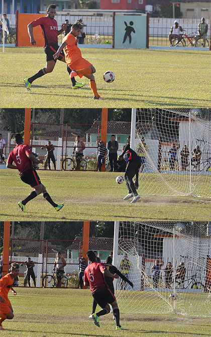 Gol de Roberney Caballero contra Las Tunas.