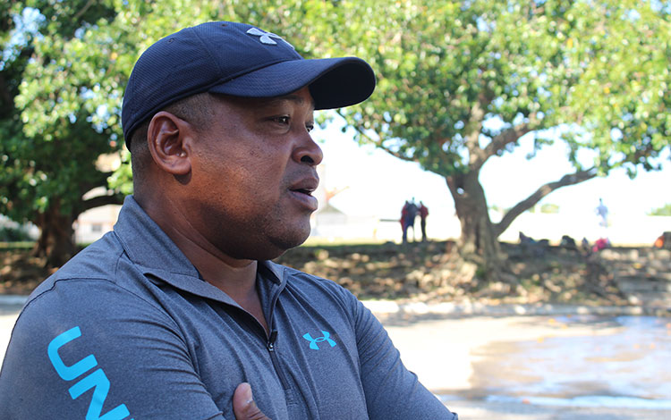Luis Alberto Villegas, delantero del equipo de fútbol de Villa Clara.