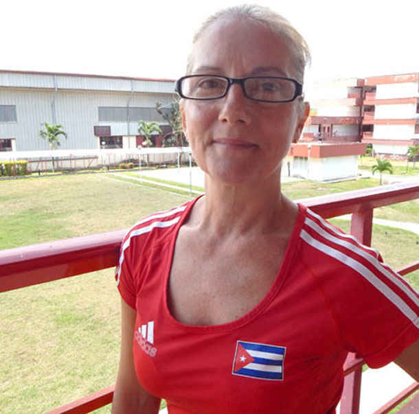 Orisel Martínez, exgimnasta cubana. Orisel Martínez, exgimnasta cubana.