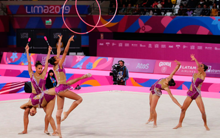 Cuba gana bronce en conjunto de tres aros y dos pares de mazas de la gimnasia rí­tmica.