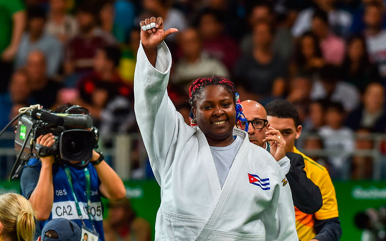 Idalys Ortiz, judoca cubana. Idalys Ortiz, judoca cubana.