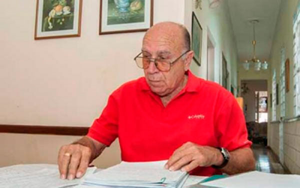Gustavo Rollé, profesor cubano de lucha.