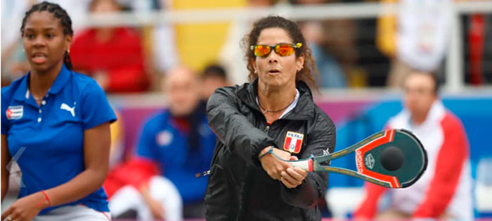 Wendy Durán enfrenta a Claudia Suárez en la final del frontón peruano en Lima 2019. Wendy Durán enfrenta a Claudia Suárez en la final del frontón peruano en Lima 2019.