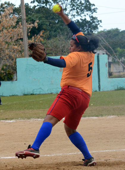 Anisley López, lanzadora, softbol, Villa Clara.