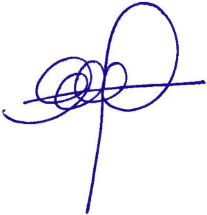 Firma de la directora provincial de Educación de Villa Clara.